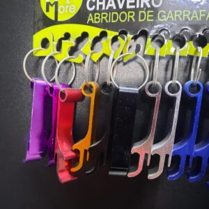Chaveiro abridor de garrafas