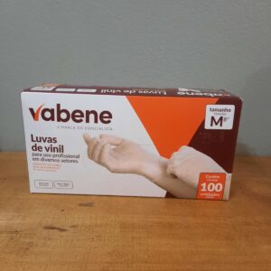 Luvas de vinil M